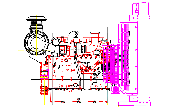 QSZ13-G6東風康明斯柴油發動機側面尺寸圖.png