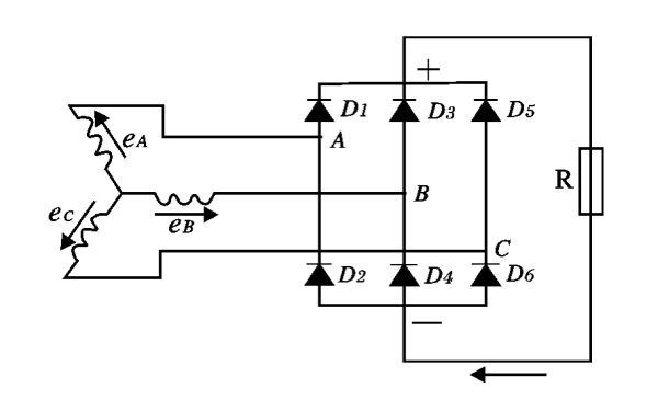 發電機三相橋式整流電路圖.png