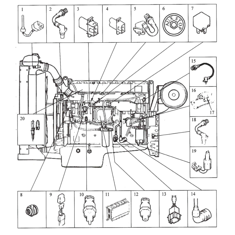 柴油發(fā)動機電氣零部件分布圖.png