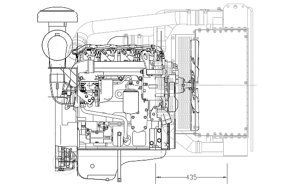 QSB3.9-G3東風康明斯發動機外形側視圖.png