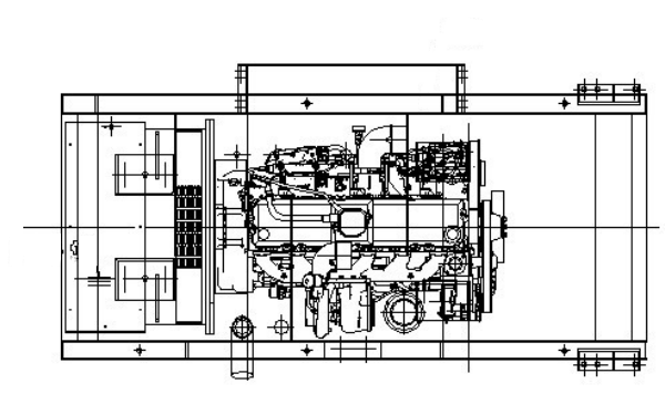 QSL8.9-G4康明斯柴油發電機組平面圖（200KW）.png