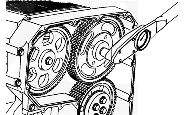 擰緊凸輪軸非剪式齒輪固定螺釘-柴油發電機組.png
