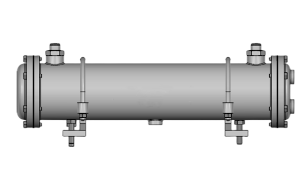 水冷式機油冷卻器模型圖-柴油發電機組.png