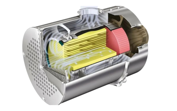 顆粒捕捉器內部結構剖面圖-柴油發電機組.png