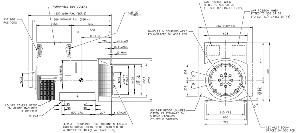 S5L1S-D4斯坦福發(fā)電機外形圖紙.png