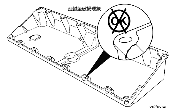 柴油機氣門室蓋墊損壞（破裂）.png