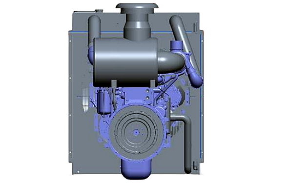 QSL8.9-G30東風康明斯發動機外形后視三維圖.png