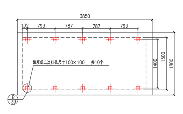 內(nèi)置彈簧減震器預埋螺栓孔布置示意圖.png