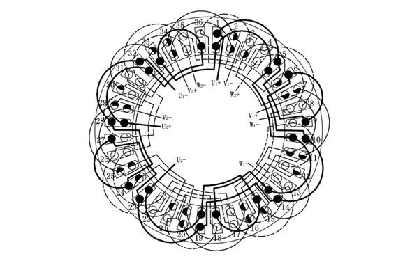 36槽8級雙層繞組發電機示意圖.png