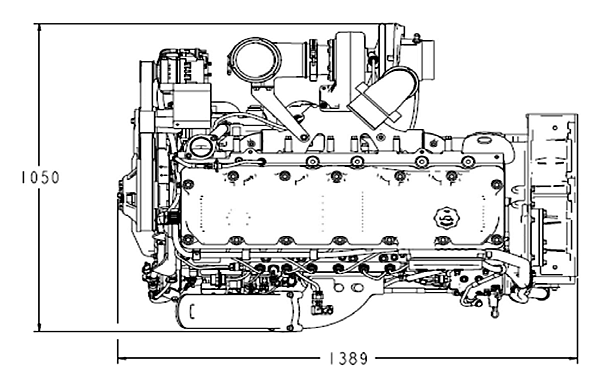 QSZ13-G2東風康明斯柴油發動機外形平面圖.png