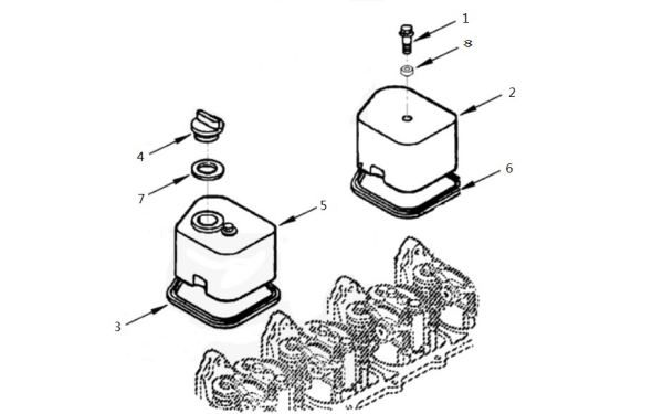 氣門室罩蓋-6BT5.9G2康明斯柴油發電機組零件圖.png