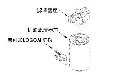 機油濾清器外觀示意圖-康明斯柴油發電機組.png