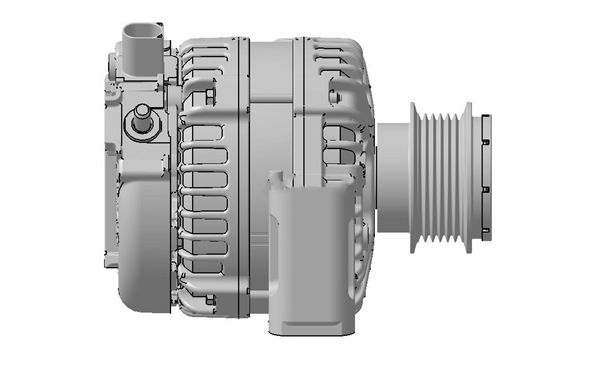 硅整流發電機正視圖.png