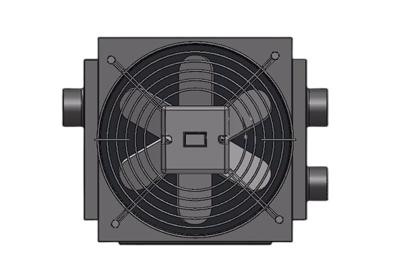 風冷式機油冷卻器模型正視圖-柴油發電機組.png