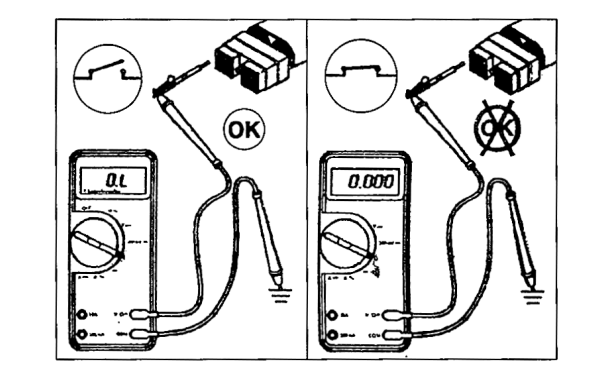 萬用表應(yīng)顯示開路，電阻應(yīng)大于100kΩ.png