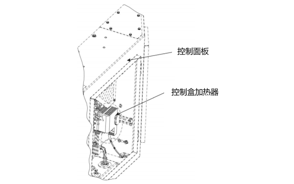 康明斯發電機組控制盒加溫器.png