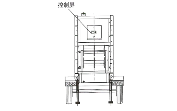 柴油發(fā)電機組掛車電站正面布局圖.png