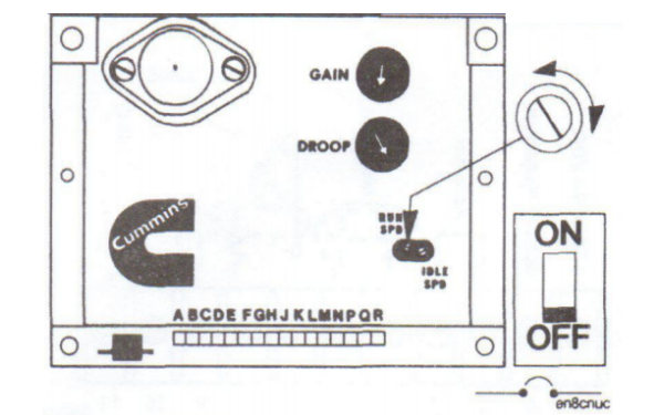 無負載調速轉速調整-康明斯柴油發電機組速度控制.png