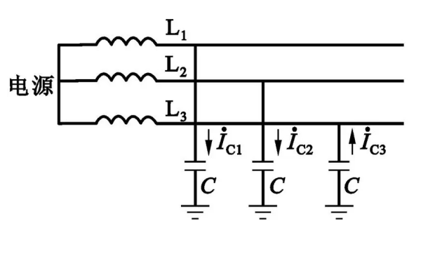 發電機中性點不接地電路圖.png