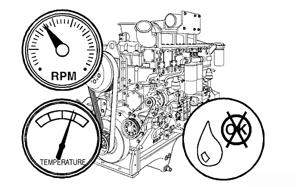 起動發動機，檢查機油濾清器有無泄漏.png