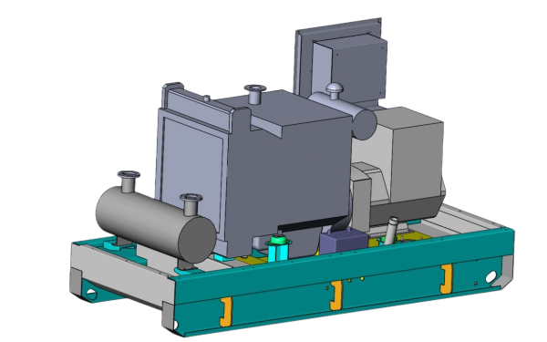 柴油發(fā)電機(jī)組模型圖（含熱交換器）.png