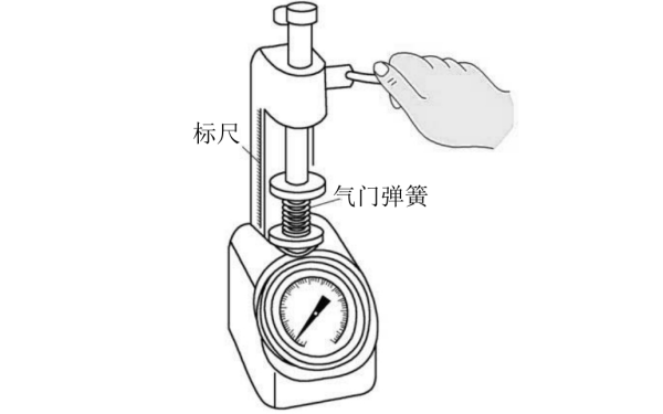 氣門(mén)彈簧測(cè)試儀檢查彈力.png