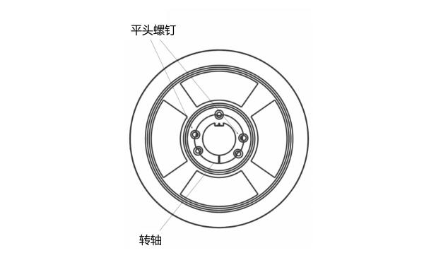 康明斯風(fēng)扇皮帶輪結(jié)構(gòu)圖.png