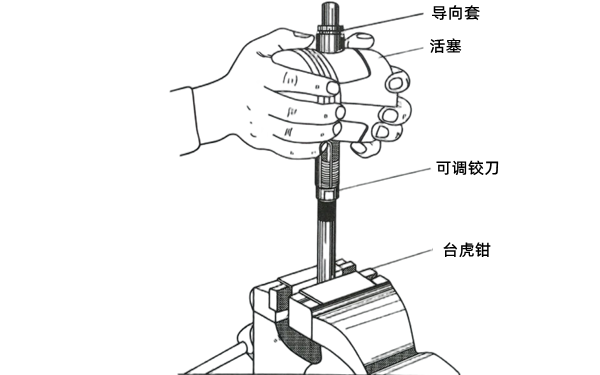 活塞銷鉸削示意圖-柴油發(fā)電機(jī)組組.png